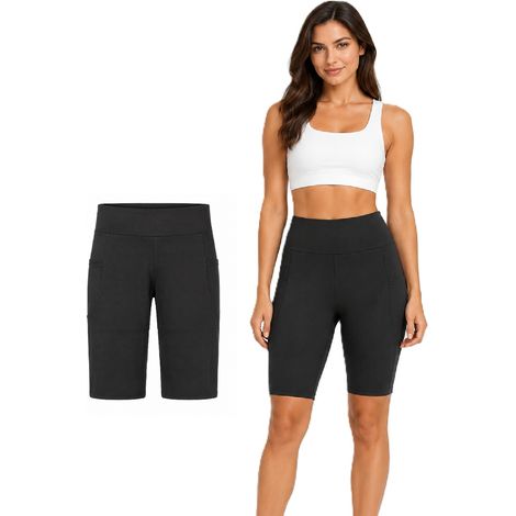 J.STYLE - Damen-Halb-Leggings - 35K1609-3 S/M (1/5)