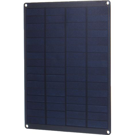 9 in 1 5W Solar Panel Battery Charger Kit For Car RV Boat Caravan Motorhome (1/4)