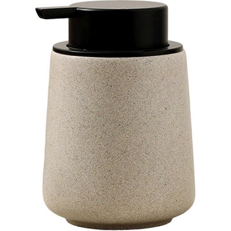 Wabi Sabi Seifenspender, manueller Druckseifenspender, Badezimmeraccessoires (1/5)