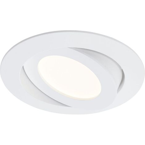 LED Einbauleuchte, Ø 10,6 cm, 4,8 W, Weiß, Briloner Leuchten (1/3)