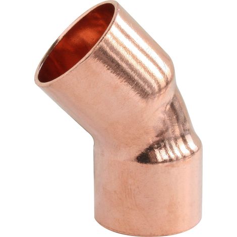 Somatherm // 6041-22 Gomito Rame 45 Femmina Diametro 22 Pr, Grigio (1/4)