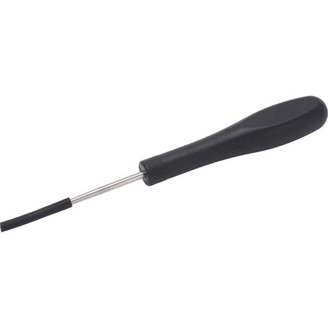 Alésoir Droit pour Cordage Raquette Tennis Badminton Outil de Réparation Noir