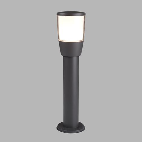 Searchlight Tucson - Paletto luminoso da esterno 1 luce piccolo grigio scuro IP44, attacco E27 (1/5)