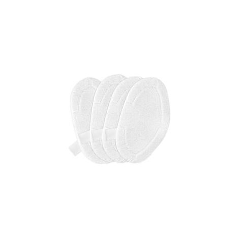 Juego de mopas alternativas de 4 piezas, compatible con Polti Vaporetto Zubehör, mopas alternativas lavables, compatibles con Vaporforce Bürste PAEU0332, SV440-Crezuo