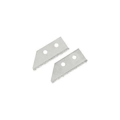 cuchillas de recambio para rascador de juntas 1062 - 2 pzas ebertools