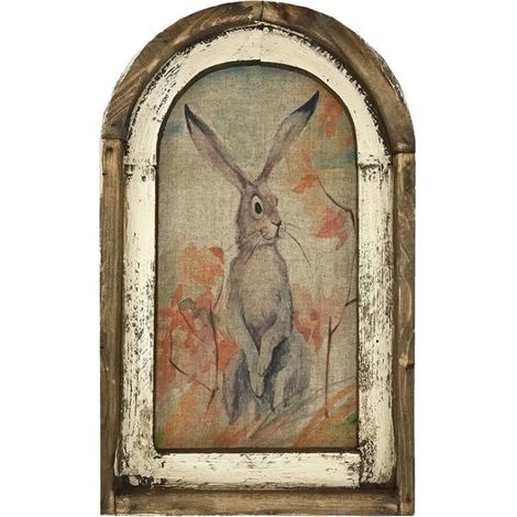 Tableau Mural Bois - 30 x 20 cm - Décoration Murale Rustique Ferme Campagnarde - Pour Salon Chambre Bureau Porche - 1 Pièce (1/5)
