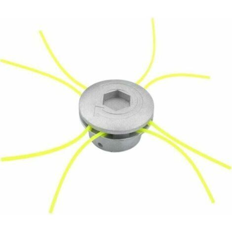 Tête de débroussailleuse universelle en aluminium, Tete Universelle Bobineaux pour jardin, pelouse, patio (1/5)