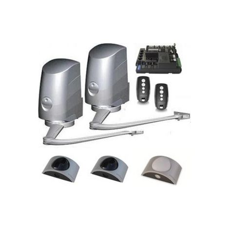 Kit Motorisation Portail Battant EA MODUS 280 Bras A Rotule + Accessoires NOVO KING GATES - 2.8m 300kg maxi par battant, 24 V (1/5)