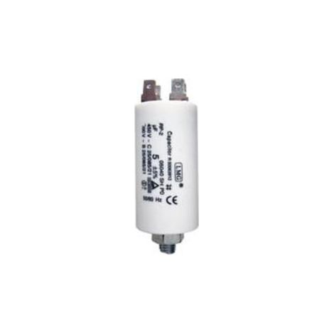 Condensateur Moteur de travail 15uf 450vac 38x72mm Faston Y M8 12ag009 Ct15mf450v/faston
