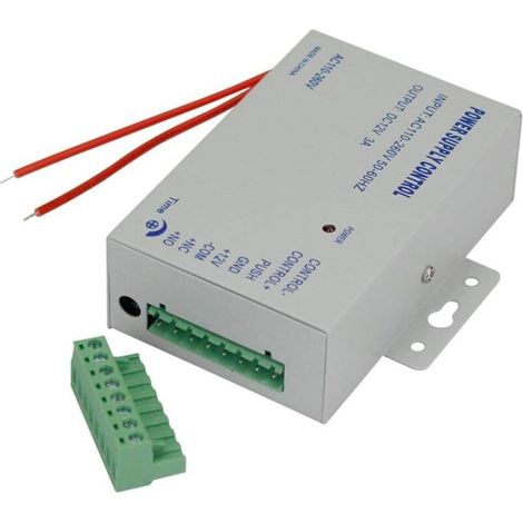 Netzteil 110-240 V Wechselstrom auf 12 V Gleichstrom, 3 A, 36 W, Steuerung für Türzugangskontrollsysteme