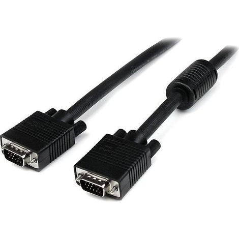 Startech.com 1m cavo coassiale vga ad alta risoluzione per monitor video hd15 hd15 maschio a maschio, garanzia a vita (1/4)