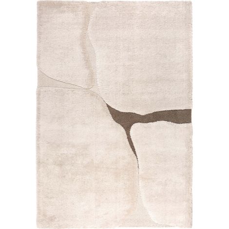 VIVARAISE - Tapis domestique Vivaraise Yan - Tapis recyclé blanc (neige) 160x230 cm