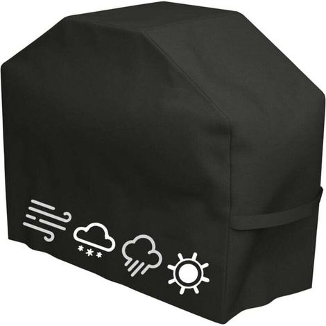 Housse Plancha,Housse Barbecue Exterieur,Bache Barbecue Exterieur,210D Oxford Protection BBQ Convient aux Anti-Vent/Solei/l'eau, Housse Convient la Plupart des Grills (145X61X117) (1/4)