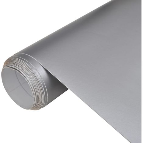 Lámina para coches plateado mate 100x150 cm vidaXL