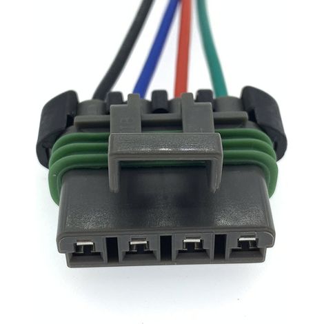 12084891 Connecteur de faisceau de résistance de ventilateur Buick domestique 12186400 DJ7055W-2.8-11/21 -- Connecteur simple