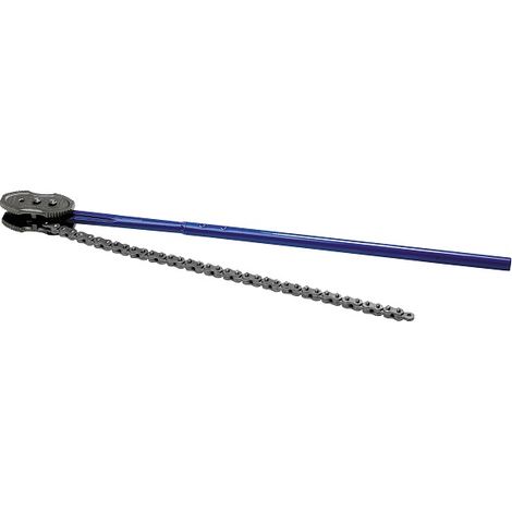 Clé à chaîne renforcée, diam. maxi 130 mm