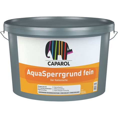 Caparol AquaSperrgrund Fein Water-Dilutable Priming Coat - 5 Litres