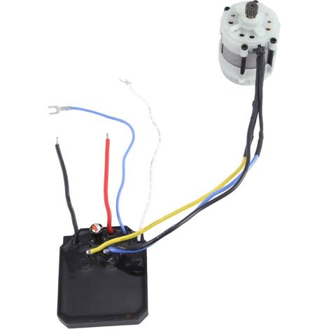 Mini Moteur 21 V DC 14 Dents 28 000 Tr/Min avec ECS pour Scie à ChaîNe, Alternative, Main, Accessoires Outils éLectriques