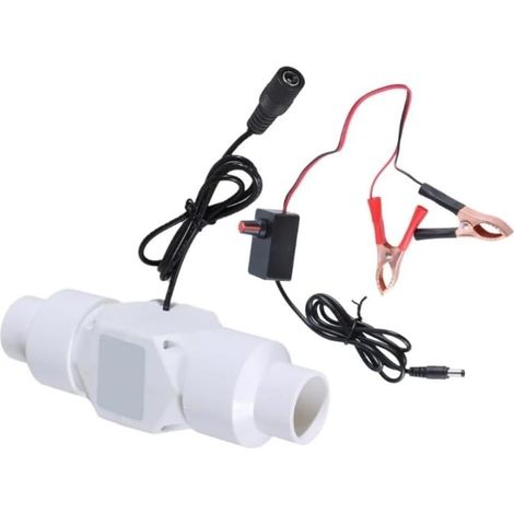 12 V Inline-K-Gebläse für Abluftbelüftung, geräuscharmer Kunststoff-Luftzirkulator für Badezimmer, Küche, Wachstumszelt, 20–50 mm (1/5)