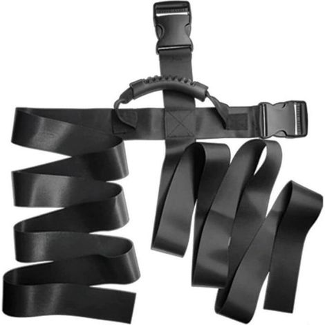 Sangle De Transport - Nylon Épais Réglable Avec Poignée - Pour Meubles Caisses Et Objets Lourds - 1 Pièce (1/4)