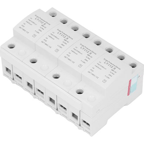 Parafoudre disjoncteur protecteur 4 pôles 12,5 kA à 25 kA 385 V CA matériel électrique classe T1 (1/5)