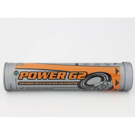 Cartouche orange de Graisse Lithium Minerva POWER G2 400gr