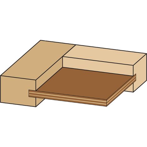 CMT – Coffret de fraises pour défonceuse et affleureuse – Fraises réglables pour tenons et joints – Diamètre de la queue 12mm – Pour bois dur