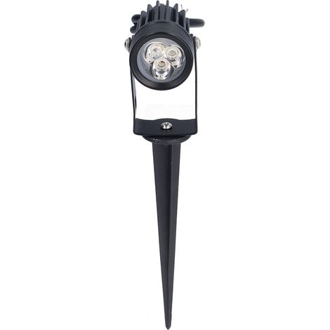 Lampe de jardin LED étanche IP65 3W lumière blanc chaud éclairage paysager extérieur DC12V (1/5)