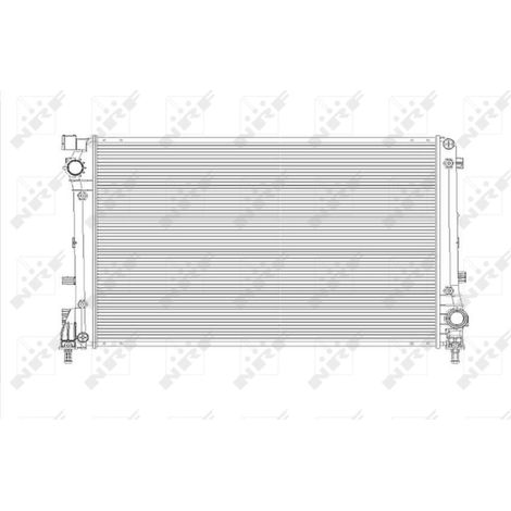Radiateur, refroidissement du moteur NRF 53835 ABARTH 51819061 51835027 51897491
