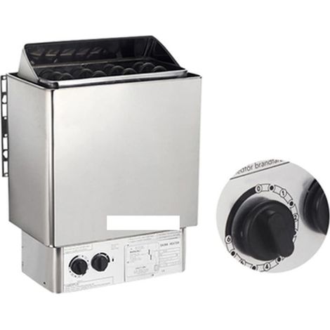 Poêle de sauna électrique Sca Poêle à sauna électrique sauna en acier inoxydable avec contrôleur interne 3KW / 4.5KW / 6KW / 8KW / 9KW Équipement de chambre de sauna commercial ménage Poêle de sauna  (1/5)