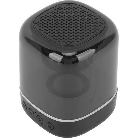 Mini enceinte Bluetooth portable Bluetooth 5.0 avec caisson de basses et éclairage LED RGB (1/5)