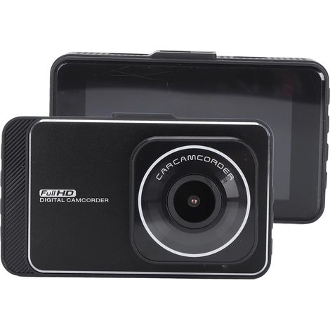 Dash Cam, Enregistreur de Caméra de Tableau de Bord de Voiture 1080P avec Objectif Grand Angle de 170 Degrés, Enregistrement en Boucle de Support, Allumage Automatique, Fonction (1/5)