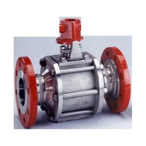 Gachot C519800100 Valvola a sfera DN100-80 PN16 con flange