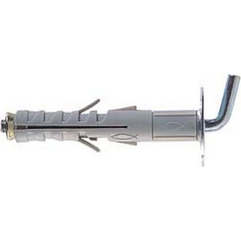 50PZ TASSELLO NYLON PROLUNGATO GANCIO CORTO "SB" SB 12/L8  mm12x57 gancio