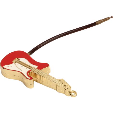 Cadenas en forme de guitare avec empreinte digitale, application Bluetooth, cadenas intelligent pour la maison, les bagages, les sacs à dos, les portes et les entrepôts (1/5)