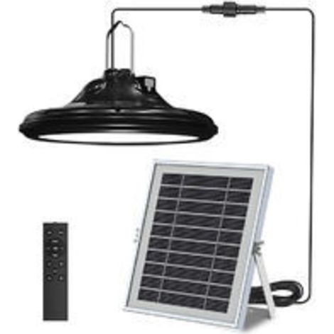 Lampe solaire extérieure 1200 lm – 3 modes réglables, étanchéité IP65, idéale pour jardin, balcon et camping (1/5)