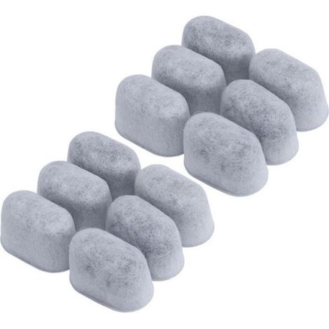 Filtres à eau de charbon actif pour machines à café- lot de 12 (1/4)