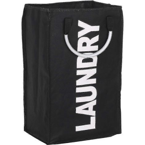 Sac à linge pliable et pratique, panier à linge pour laver le linge sale, sac de rangement durable avec charnières en alliage. (1/5)