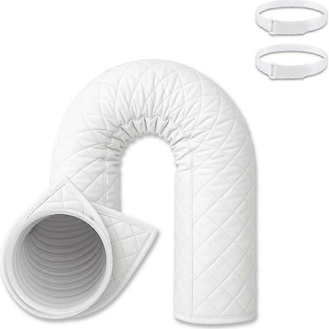 Gaine isolante pour tuyau de climatiseur portable, compatible avec les tuyaux de 5,8 à 6 pouces de diamètre (1/5)