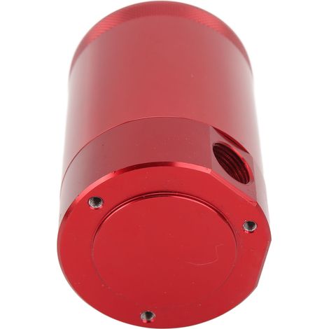 Ölabscheider mit roter Aluminium-Schwallblechkonstruktion für Camaro SS 6.2L ab Baujahr 2016, Auffangbehälter mit Austauschsatz (1/5)