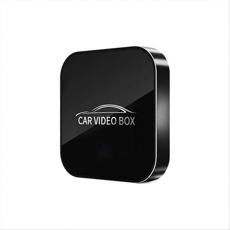 Smart CarPlay/Android Auto Verbindungsbox, kabelgebundene zu drahtlose Umwandlung, Fahrzeugadapter, Freisprecheinrichtung, Autobildschirm, GPS-kompatibel, Multimedia-Box, Version 2024, einfache Instal (1/5)