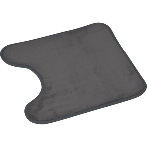 Tapis Contour WC "Vitamine II" 45x45cm Anthracite (1/2)