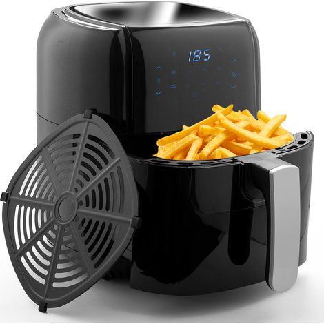 Friggitrice ad aria calda touch 5,5 lt cestello timer, termostato, 7 programmi (1/5)