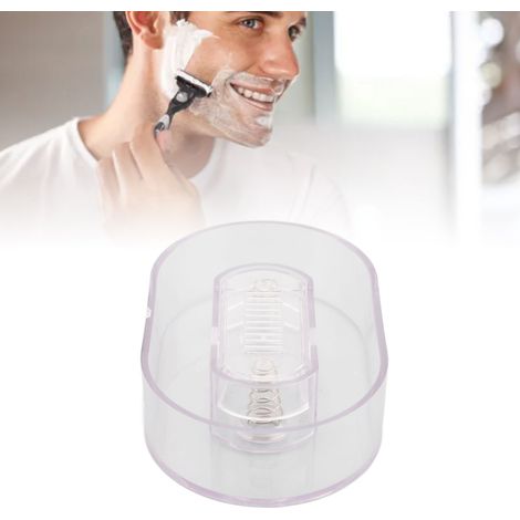 Tragbarer Barttrimmer-Reiniger – Manueller Druckreiniger mit 150-µm-Filter, kompatibel mit allen Modellen, wassersparend, transparentes und kompaktes Design (1/5)