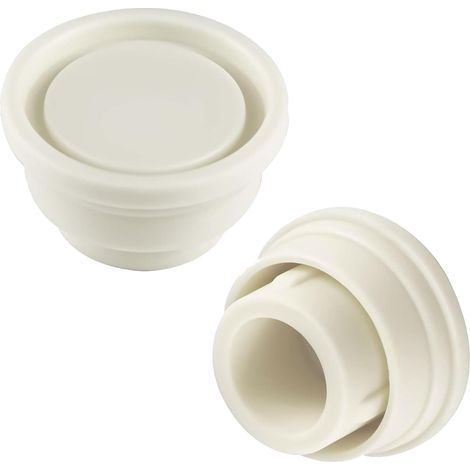 2pcs Pare-Chocs Échelle Piscine Creusée, Bouchon Caoutchouc Sécurité Échelles,Accessoires Remplacement Fixation pour Protéger Marches (1/5)