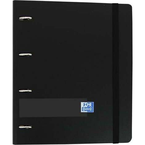 400119071 carpeta de cartón A4+ Negro (1/2)