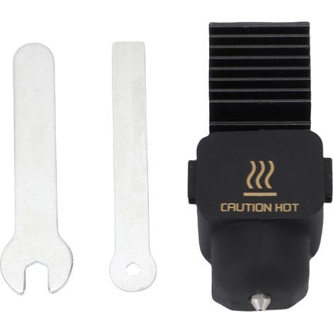 Imprimante 3D, extrémité chaude, buse détachable en acier inoxydable, Installation magnétique Hotend pour A1 Mini 0.8mm (1/5)