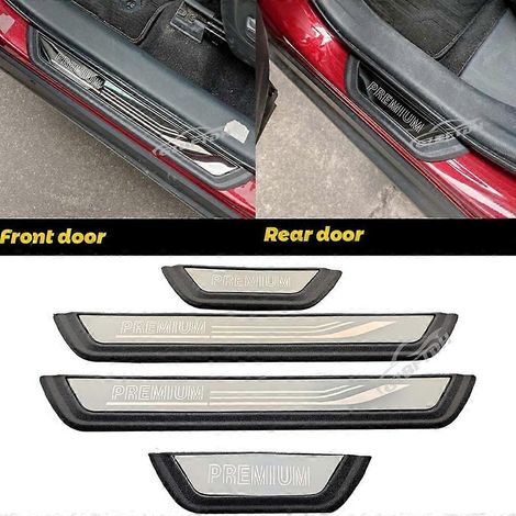 Accessoires automobiles : Plaque de seuil de porte pour Subaru Impreza 2022-2025, protection de seuil de porte ( ) (1/5)