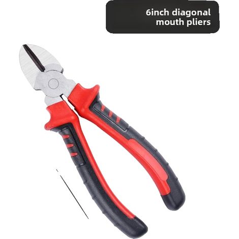 Pince à fil, Design ergonomique, Outil multifonction, I-6inch-C (1/2)