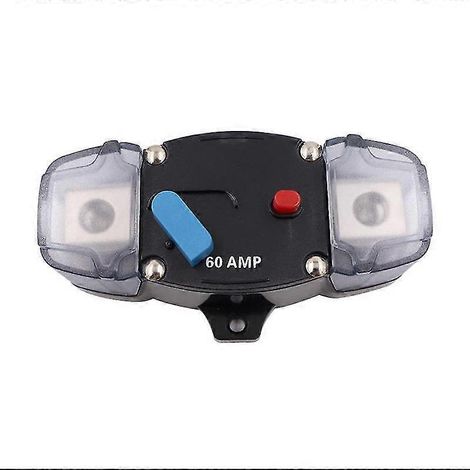Porte-fusible Wabjtam pour voiture, camping-car, bateau (60 A) - Système de protection audio 12 V-48 V (1/3)